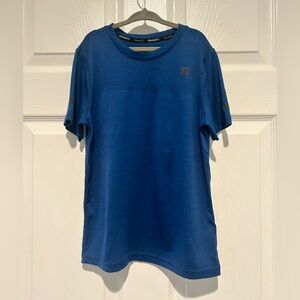 Russell Kids Sz Med 8 Royal Blue Dri-Power 360 Short Sleeve T Shirt Activewear